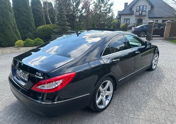 Mercedes-Benz CLS cena 89000 przebieg: 203000, rok produkcji 2013 z Głowno małe 667
